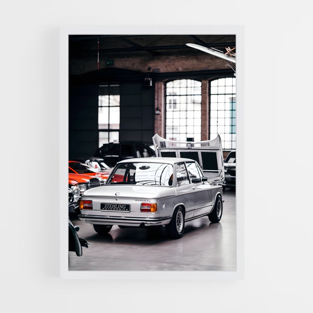 Poster Garage Dreams – affiche BMW (vue 3)